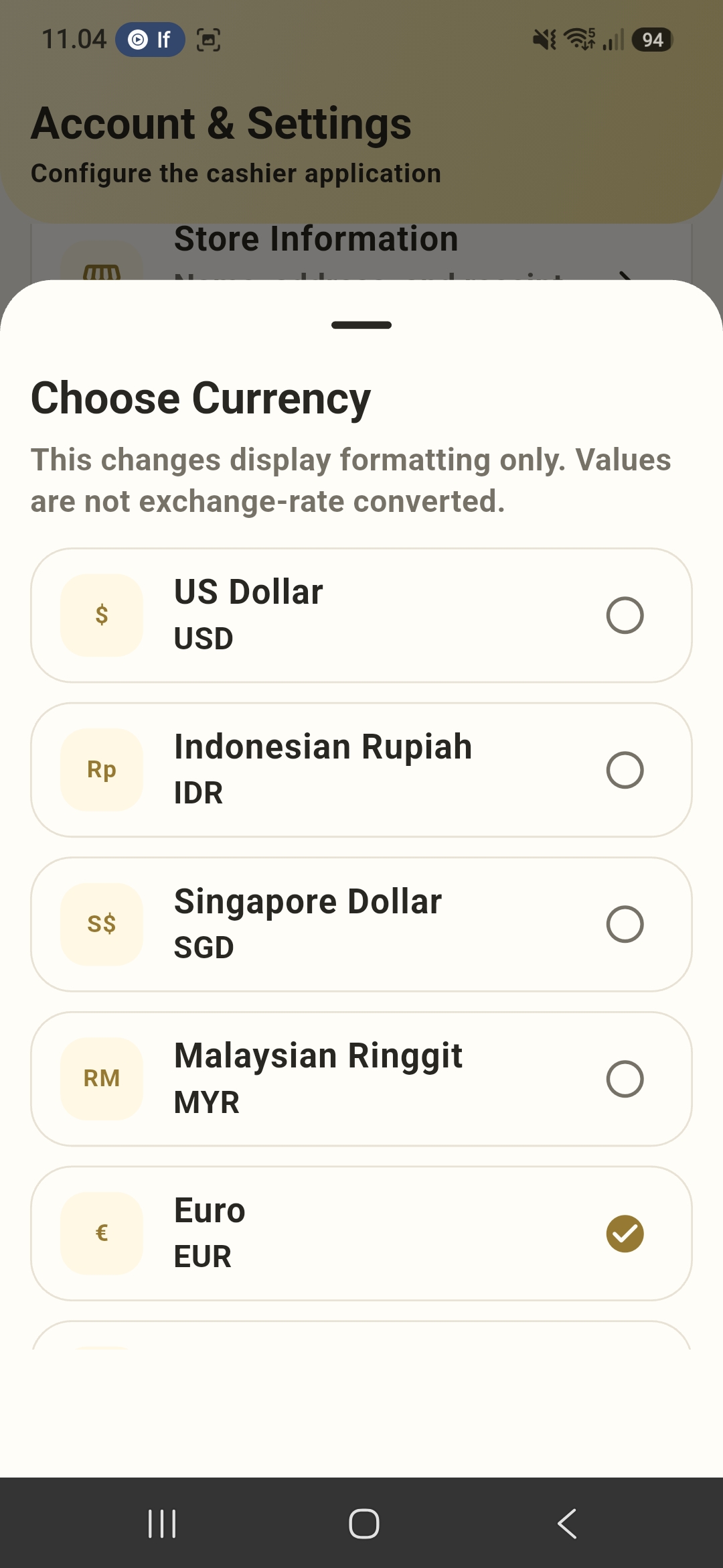 Simple POS Offline