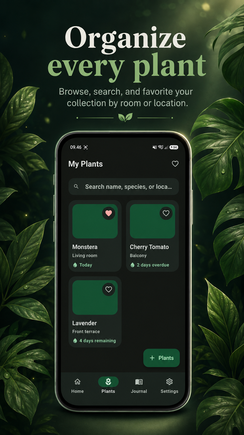Gardening Journal — A Smart and Simple Plant Care Companion